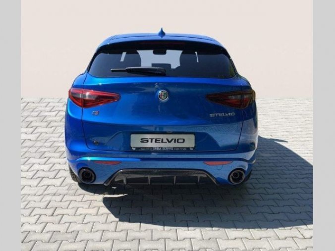 Alfa Romeo Stelvio, 2.0 Turbo 280k Q4 VELOCE, barva modrá