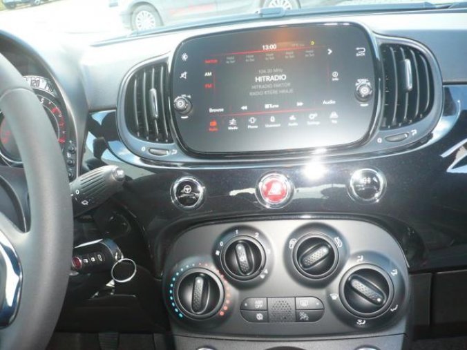 Fiat 500, 1.2 69k Lounge, barva černá