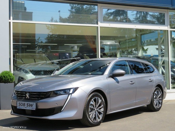 Peugeot 508, SW ALLURE PureTech 180 S&S EAT, barva šedá