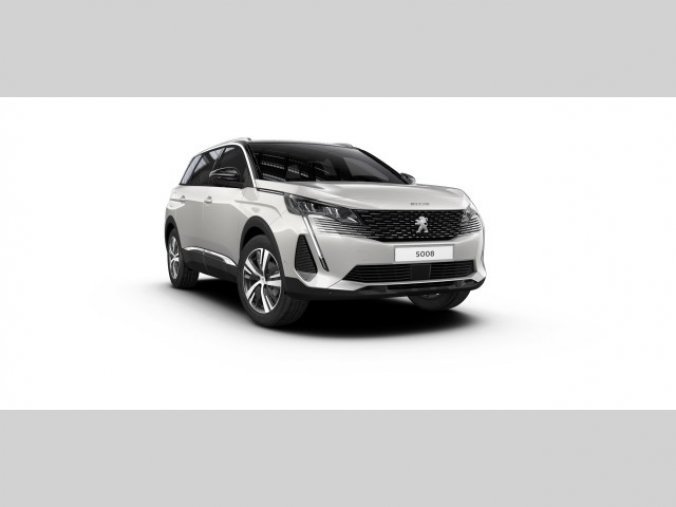 Peugeot 5008, Allure Pack 1.2 PT EAT8, barva bílá