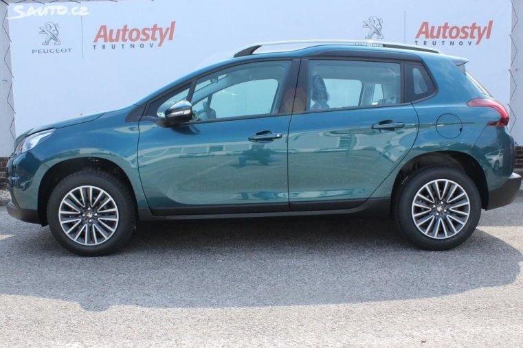 Peugeot 2008, ACTIVE 1.2 PureTech 82 S&S MAN5, barva zelená