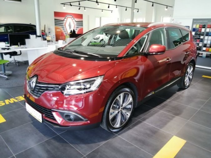 Renault Grand Scénic, Intens TCe 140, barva červená