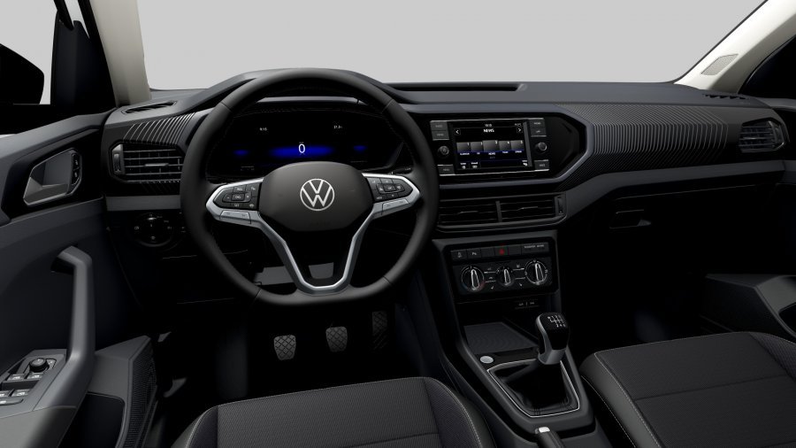 Volkswagen T-Cross, T-Cross Life 1,0 TSI 81 kW 6G, barva bílá