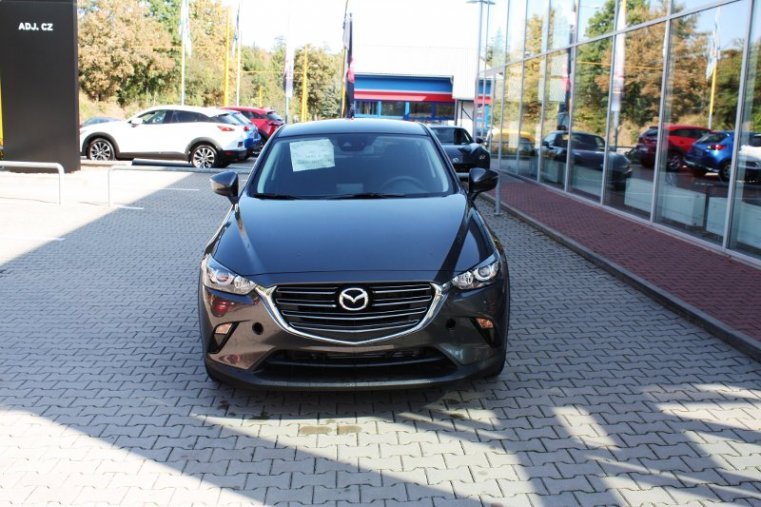 Mazda CX-3, SKYACTIV-G, barva šedá