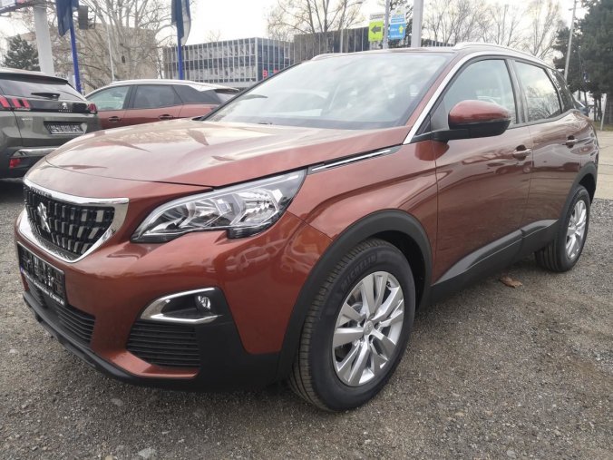 Peugeot 3008, ACTIVE 1.5 BlueHDi 130k MAN6, barva hnědá