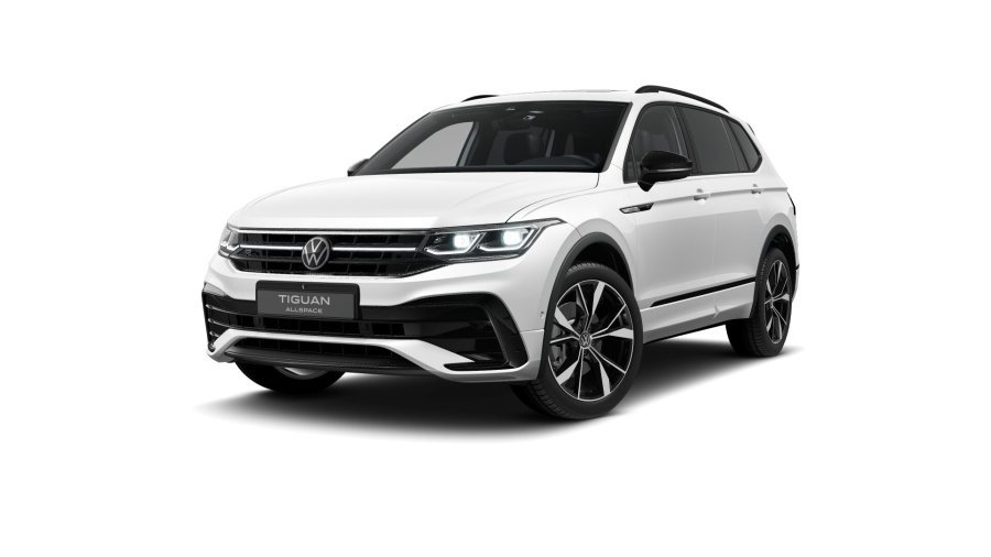 Volkswagen Tiguan Allspace, Allspace R-Line 2,0 TSI 180 kW 4M 7DSG, barva bílá