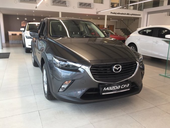 Mazda CX-3, 2,0 Skyactiv-G120, barva šedá