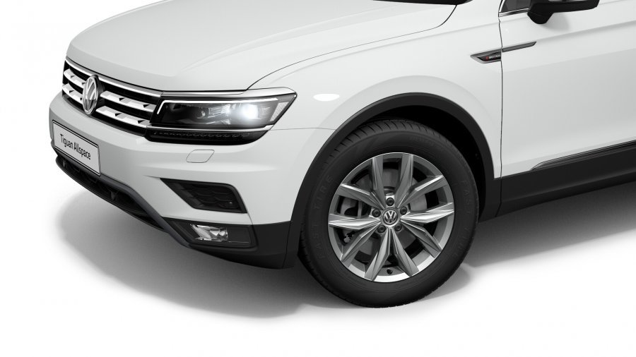 Volkswagen Tiguan Allspace, Allspace Highline 2,0 TDI 4M 7DSG, barva bílá