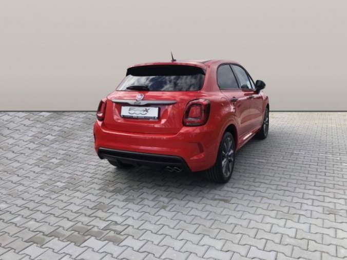 Fiat 500X, SPORT 1.0 120k, barva červená