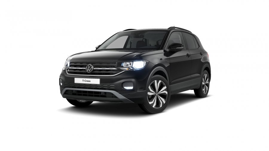 Volkswagen T-Cross, T-Cross Life 1,0 TSI 70 kW 5G, barva černá