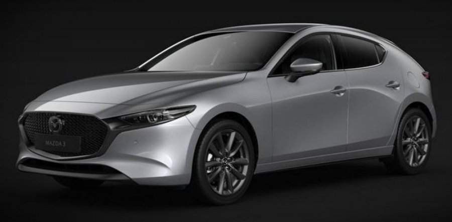 Mazda 3, 2.0 Skyactiv G122, barva stříbrná