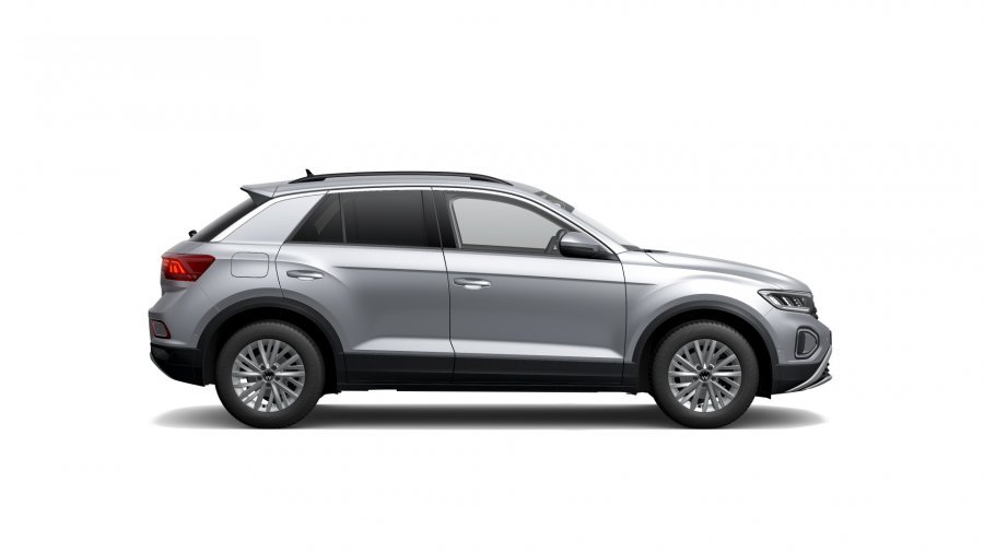 Volkswagen T-Roc, T-Roc Life 1,0 TSI 81kW 6G, barva stříbrná