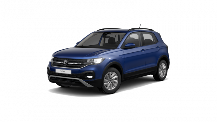 Volkswagen T-Cross, Life 1,0 TSI 70 kW 5G, barva modrá