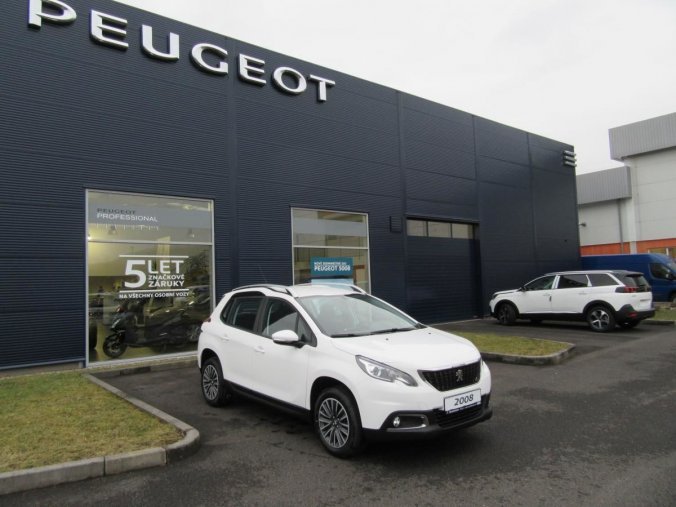 Peugeot 2008, ACTIVE 1.2 PureTech 110k MAN6, barva bílá