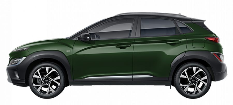 Hyundai Kona, 1,6 T-GDI 145 kW (95 NAT) 7 st. DCT, barva černá