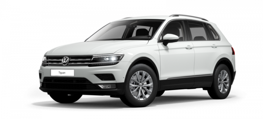 Volkswagen Tiguan, Maraton Edition 2,0 TDI 4M 7DSG, barva bílá