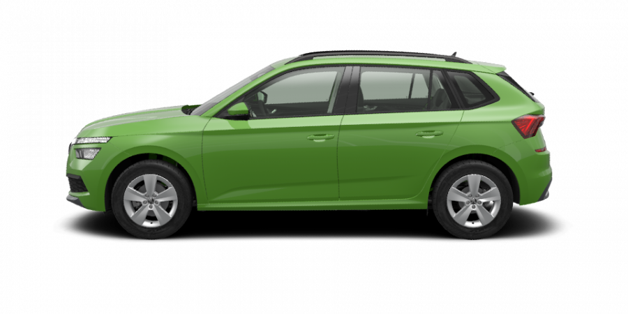 Škoda Kamiq, 1,0 TSI 81 KW 6-stup. mech., barva zelená