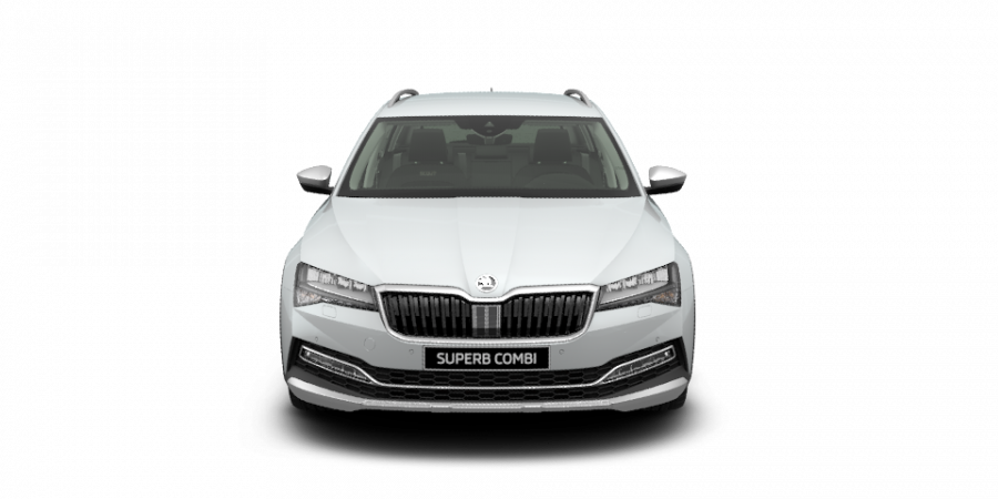 Škoda Superb, 2,0 TDI 140 kW 7-speed automat. 4x4, barva bílá