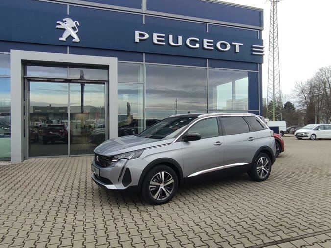 Peugeot 5008, Peugeot 5008 ALLURE PACK 1.5HDI AUT8 7 MÍST, barva stříbrná