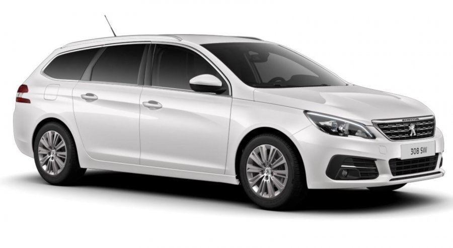 Peugeot 308, SW ALLURE 1.5 BHDi 130 MAN6, barva bílá