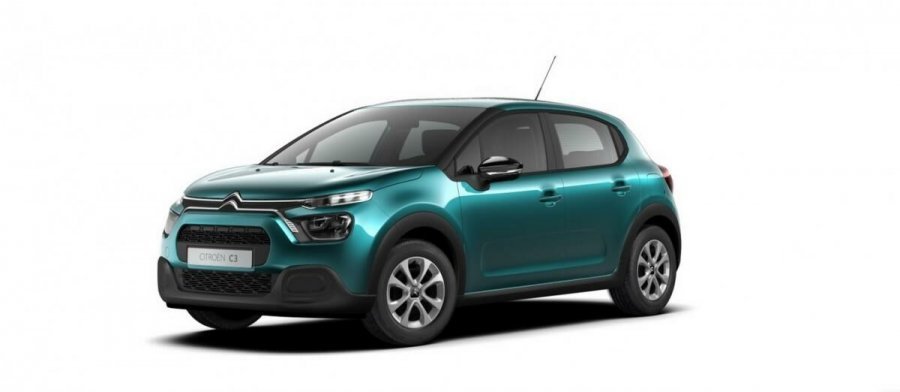 Citroën C3, Citroën C3 1.2 PureTech 83 S&S MAN FEEL, barva modrá