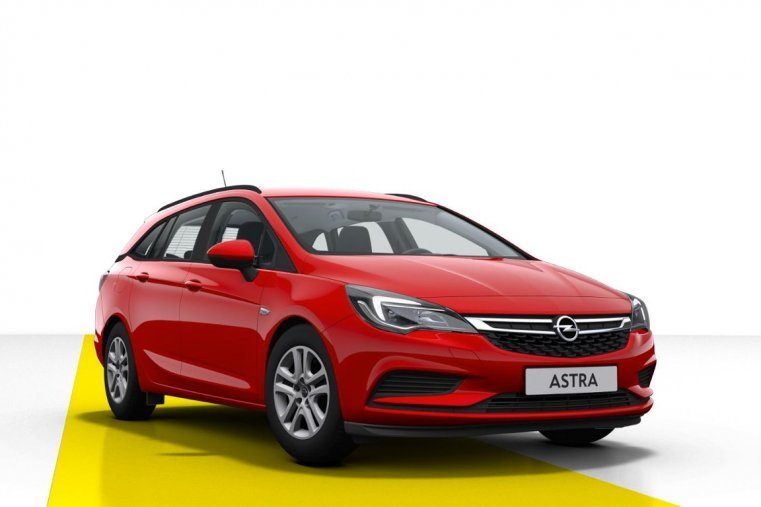 Opel Astra, 1,4T 110KW/150K AT6 SMILE, barva červená