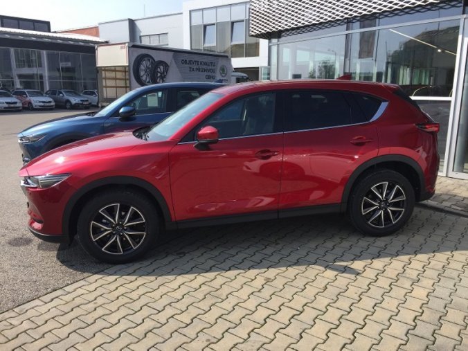 Mazda CX-5, 2,2 CD184 AWD A/T, barva červená