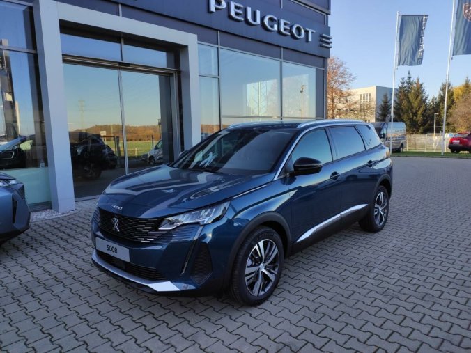 Peugeot 5008, Peugeot 5008 ALLURE PACK 1.5HDI AUT8 7 MÍST, barva modrá