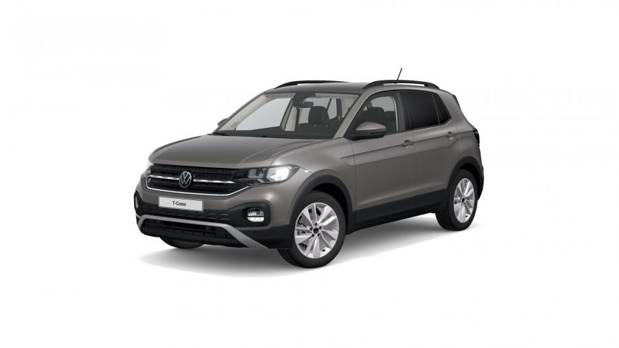 Volkswagen T-Cross, T-Cross Life 1,0 TSI 81 kW 7DSG, barva šedá