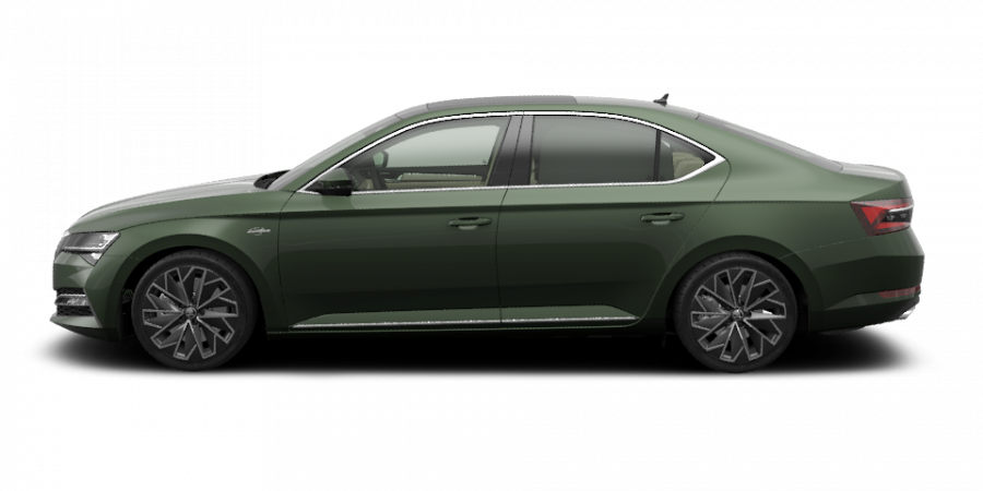 Škoda Superb, 2,0 TSI 200 kW 7-stup. automat. 4x4, barva zelená