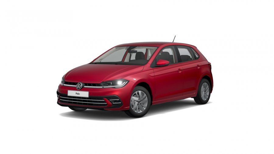 Volkswagen Polo, Polo Style 1,0 TSI 7DSG, barva červená