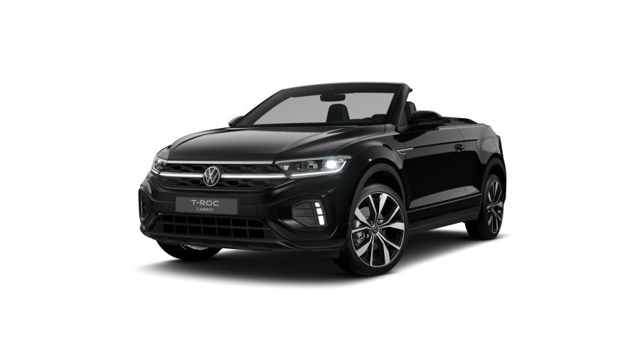 Volkswagen T-Roc, T-Roc Cabriolet R-Line 1,5TSI 110kW 7DSG, barva černá