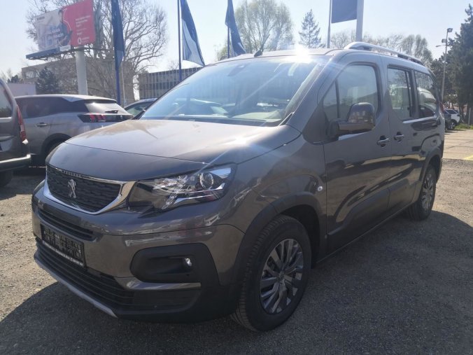 Peugeot Rifter, LONG ALLURE 1.5 100k MAM6, barva šedá