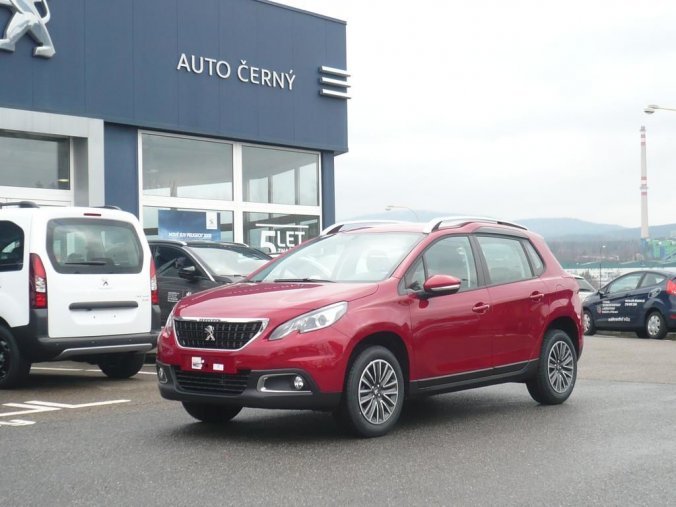 Peugeot 2008, ACTIVE 1.2 PureTech 130k NOVÝ, barva červená