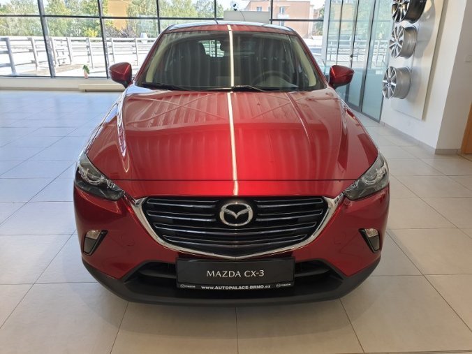 Mazda CX-3, 2,0G 121k, barva červená