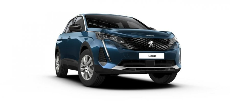 Peugeot 3008, ACTIVE PACK 1.2 PureTech 130k MAN 6, barva modrá