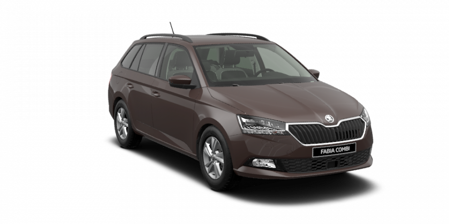 Škoda Fabia, 1,0 TSI 81 kW 6-stup. mech., barva hnědá