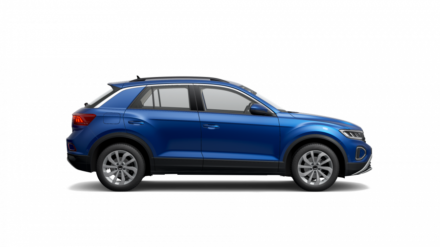 Volkswagen T-Roc, T-Roc Life 1,5 TSI 110 kW 7DSG, barva modrá