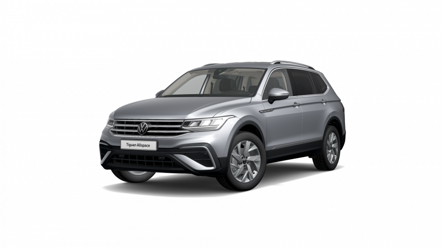 Volkswagen Tiguan Allspace, Allspace Life 2,0 TDI 110 kW 7DSG, barva stříbrná