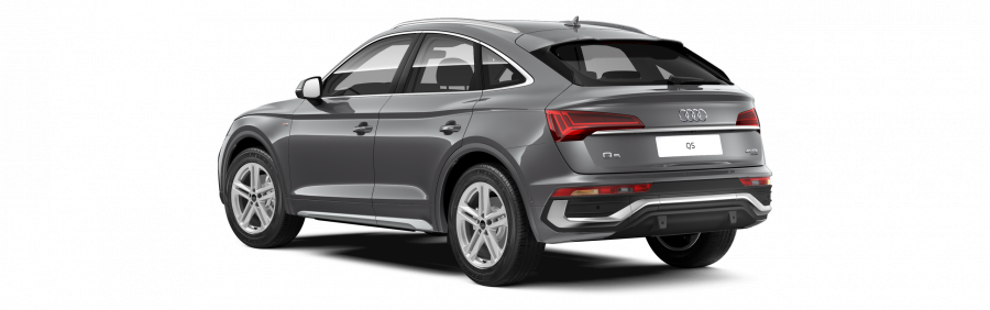 Audi Q5 Sportsback, Q5 SB S line 40 TDI 150kW quattro, barva šedá