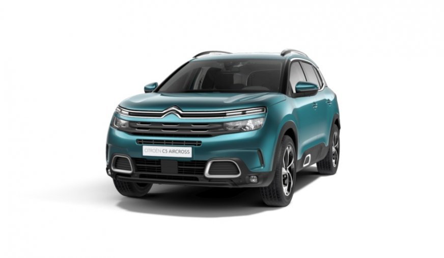 Citroën C5 Aircross, 2.0 BlueHDi 180, barva modrá