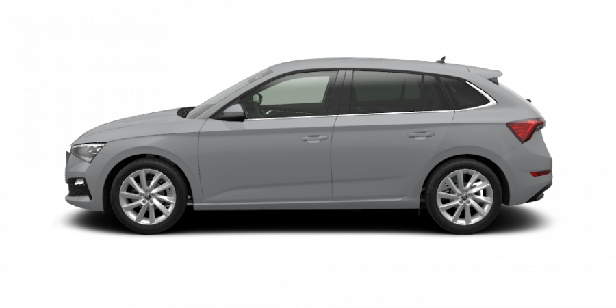 Škoda Scala, 1,0 TSI 66 kW G-TEC 6-stup. mech., barva šedá