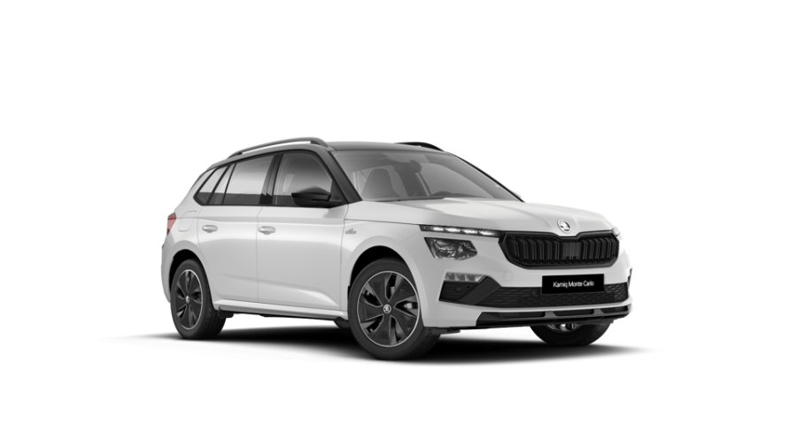 Škoda Kamiq, 1,5 TSI 110 kW 6-stup. mech., barva bílá