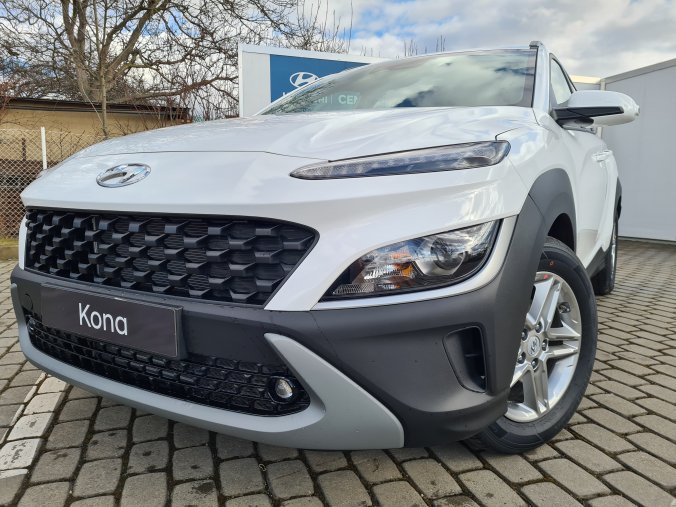 Hyundai Kona, 1,0 T-GDI 88 kW (95 NAT) 6 st. man, barva bílá