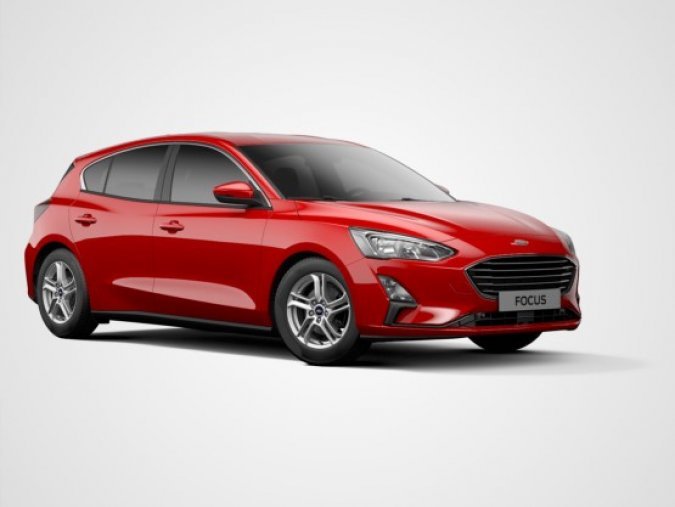 Ford Focus, 1.0 EcoBoost, barva červená