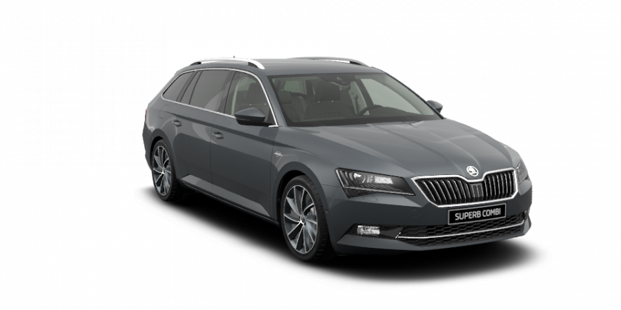 Škoda Superb, 2,0 TDI 140 kW 7-stup. automat. 4x4, barva šedá