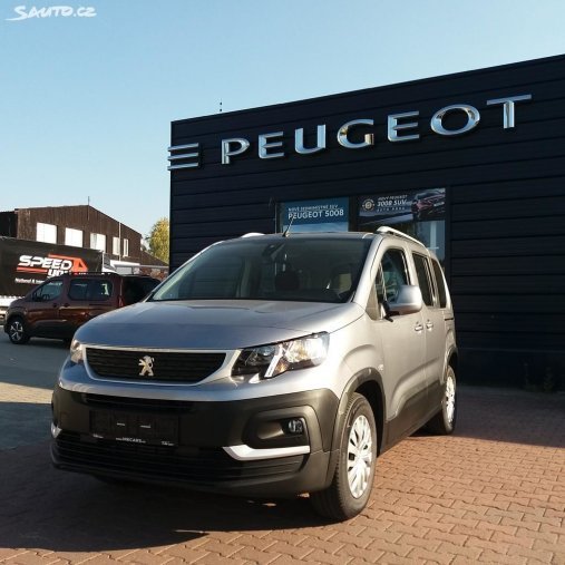 Peugeot Rifter, ACTIVE 1.5 BlueHDi 100 MAN5, barva šedá