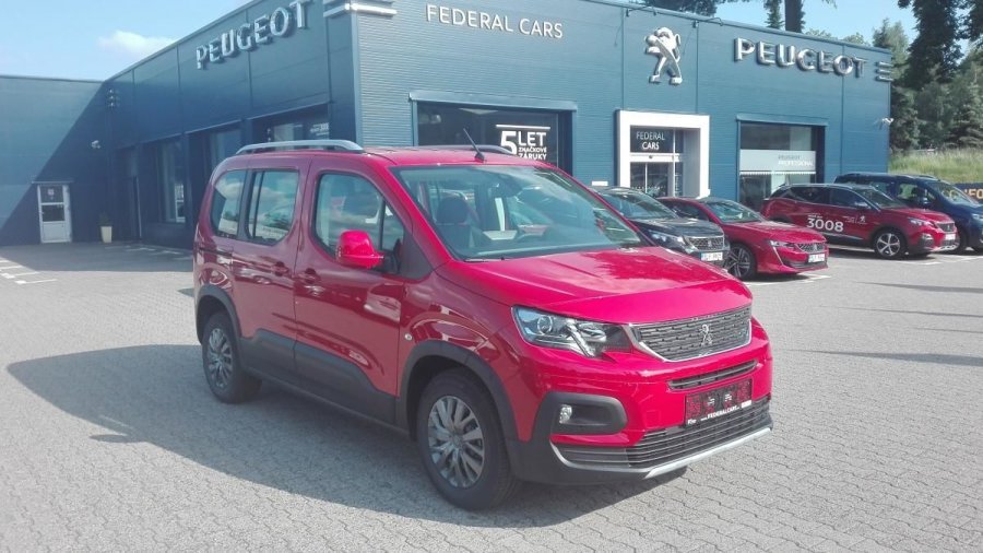 Peugeot Rifter, ALLURE 1.5 BlueHDi 100 MAN5, barva červená