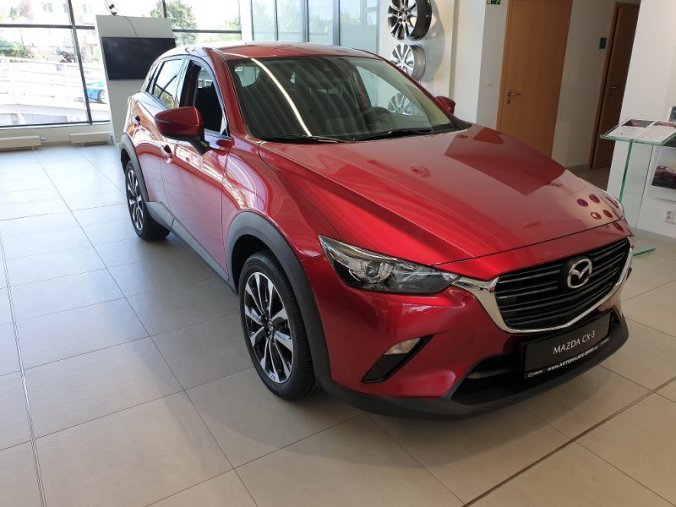 Mazda CX-3, 2,0G 121k, barva červená