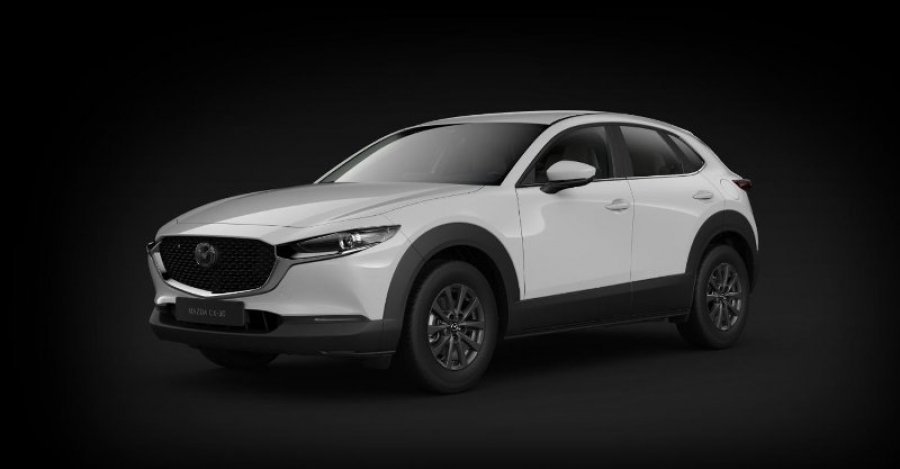 Mazda CX-30, 2,0 Skyactiv-G122, barva bílá